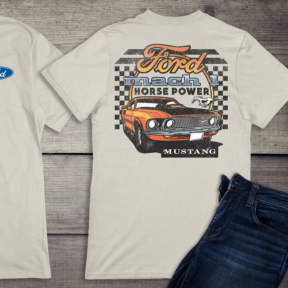 Ford Motor Company, Mustang Mach Horsepower T-Shirt