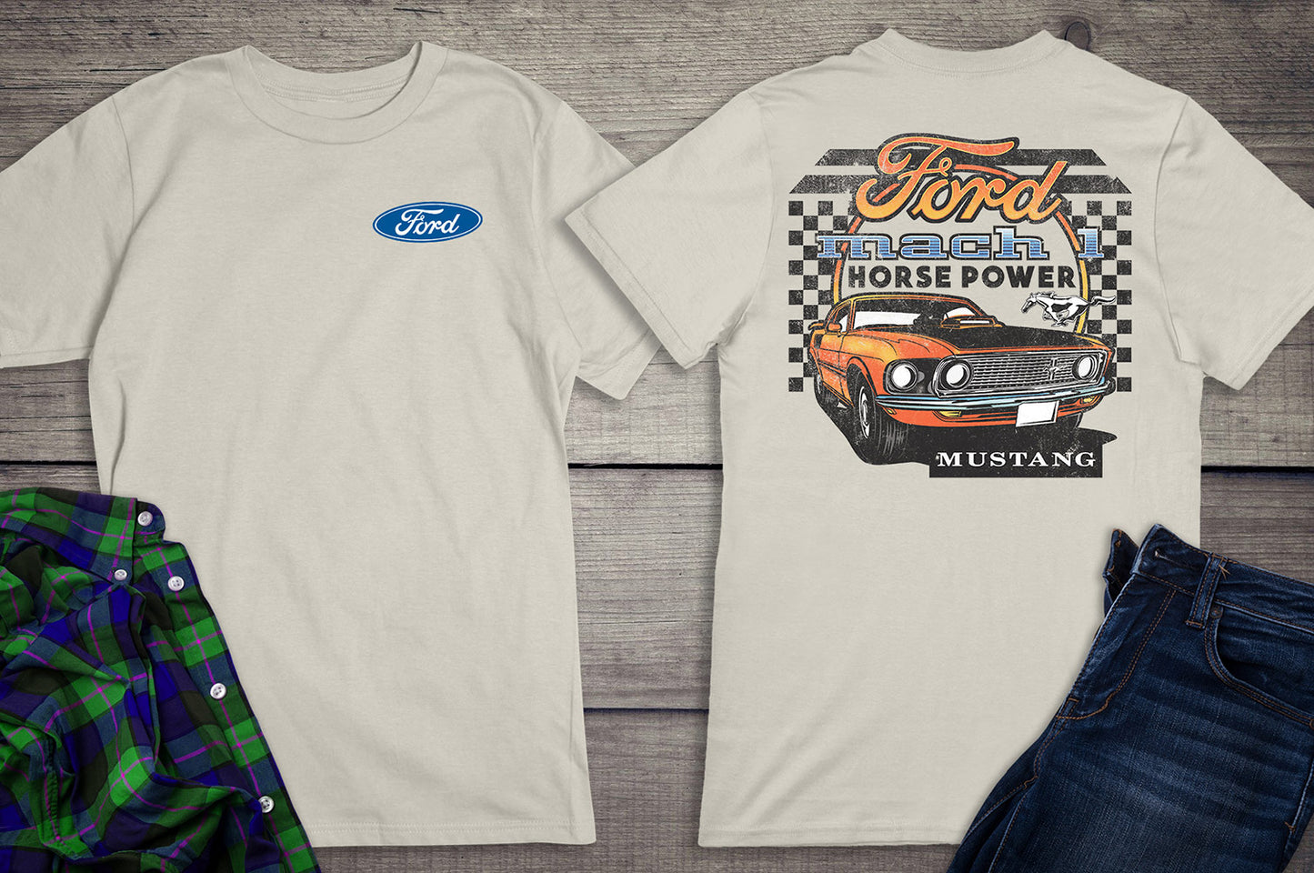 Ford Motor Company, Mustang Mach Horsepower T-Shirt