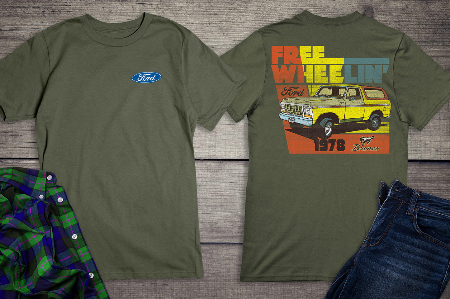 Ford Motor Company, Free Wheelin' T-Shirt