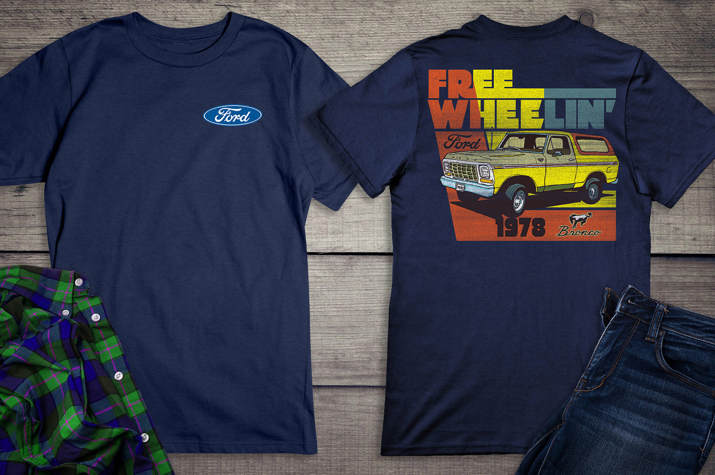 Ford Motor Company, Free Wheelin' T-Shirt