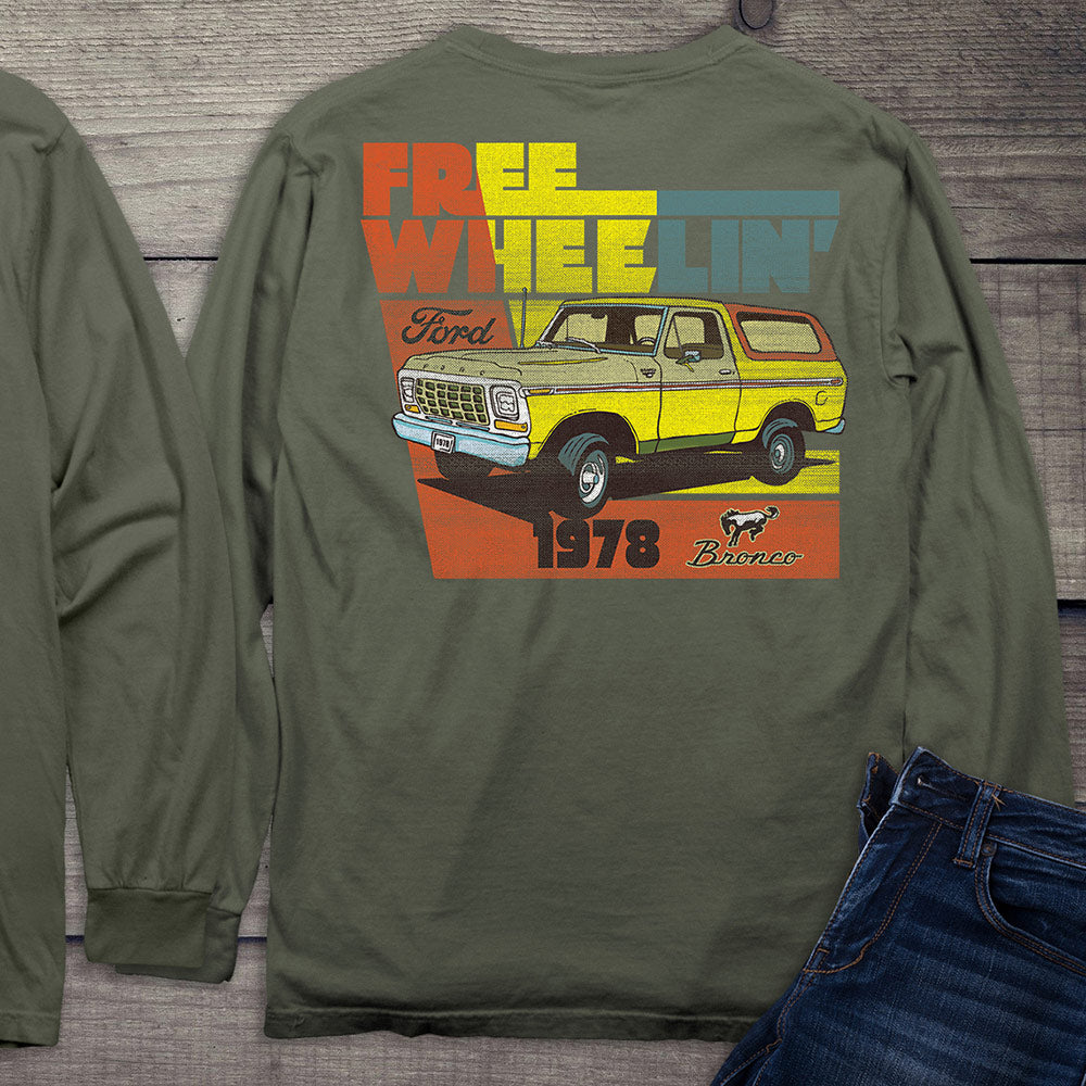 Ford Motor Company, Free Wheelin' Long Sleeve Shirt