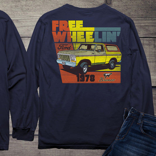 Ford Motor Company, Free Wheelin' Long Sleeve Shirt