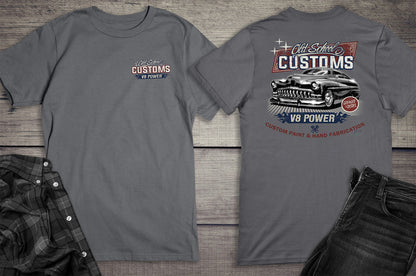 Old School Customs V8 T-Shirt