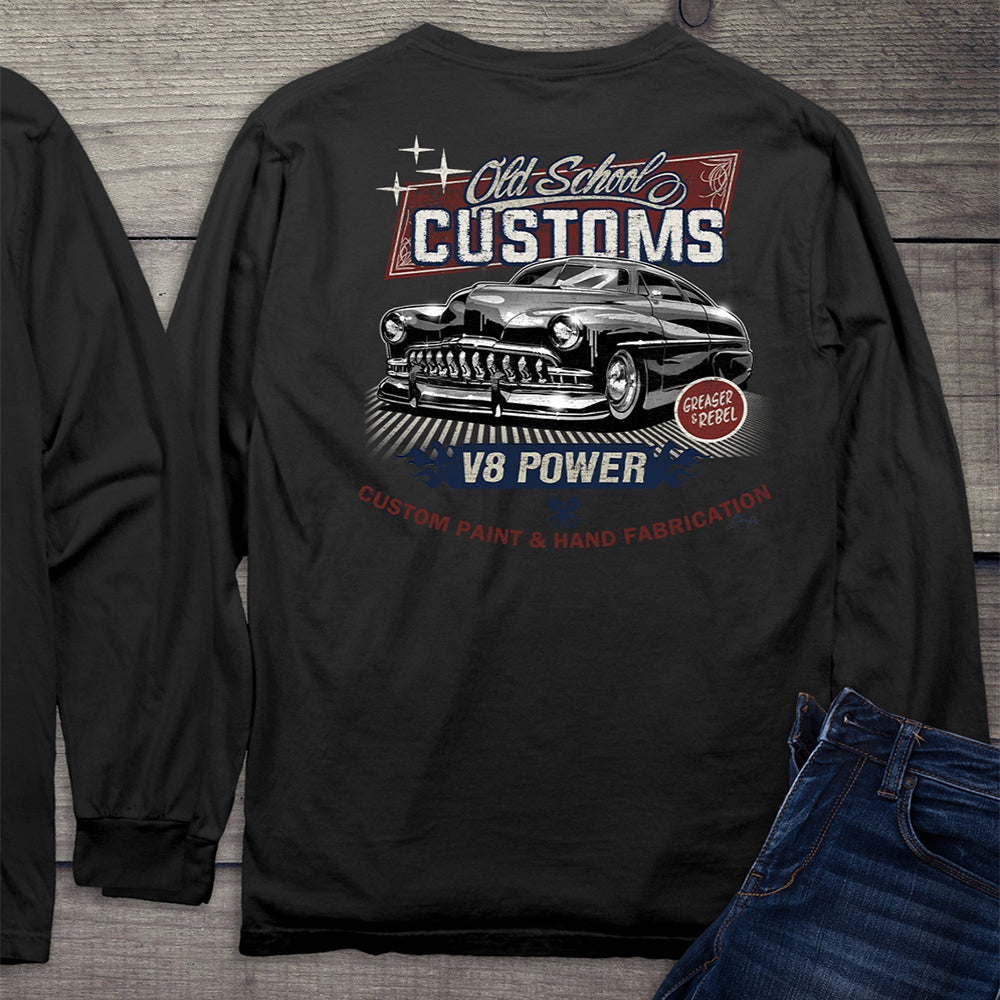 Old School Customs Long Sleeve Shirt