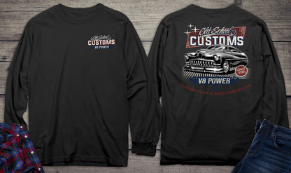 Old School Customs Long Sleeve Shirt