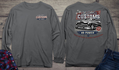 Old School Customs Long Sleeve Shirt