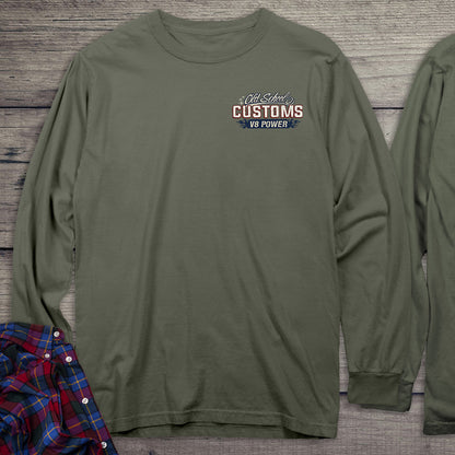 Old School Customs Long Sleeve Shirt