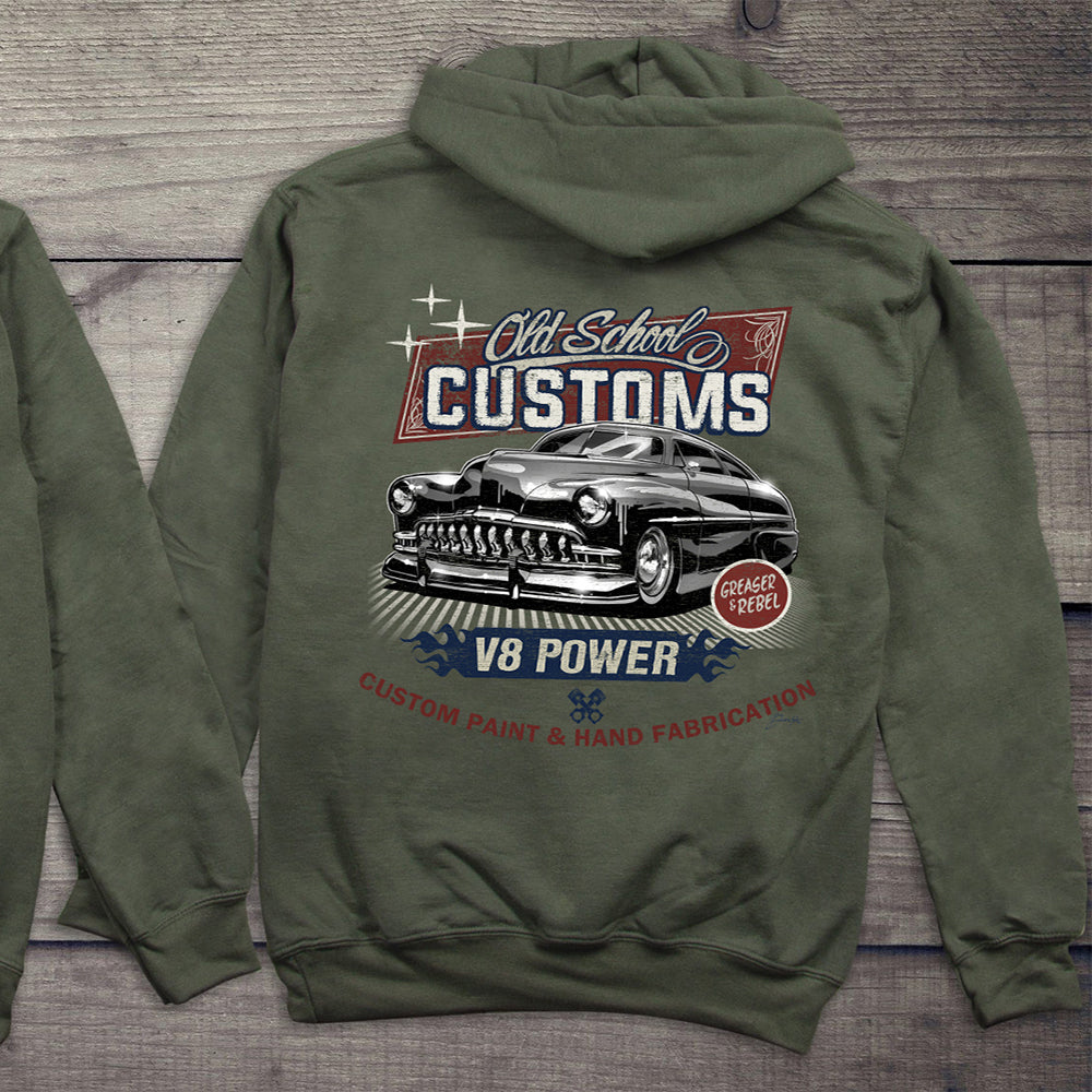 Old School Customs Hoodie