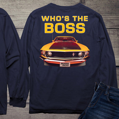 Ford Motor Company, Who's The Boss Long Sleeve Shirt