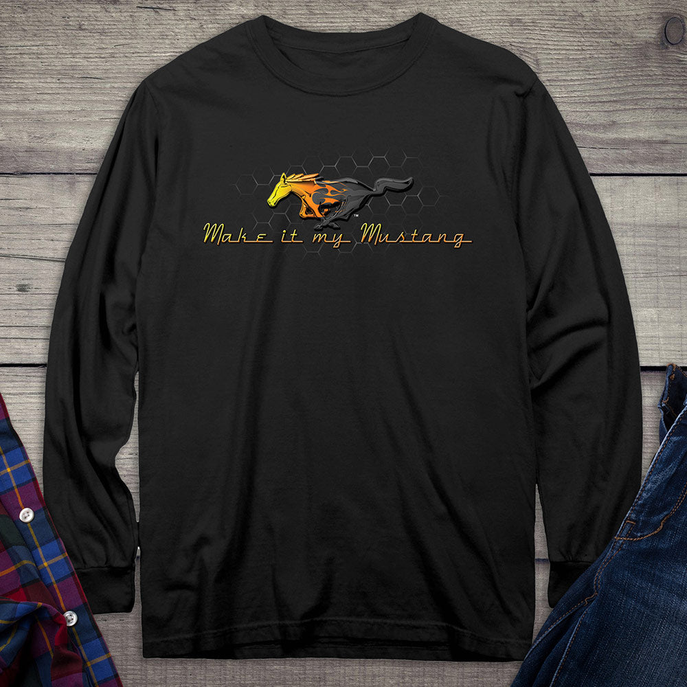 Ford Motor Company, Make It My Mustang Long Sleeve Shirt