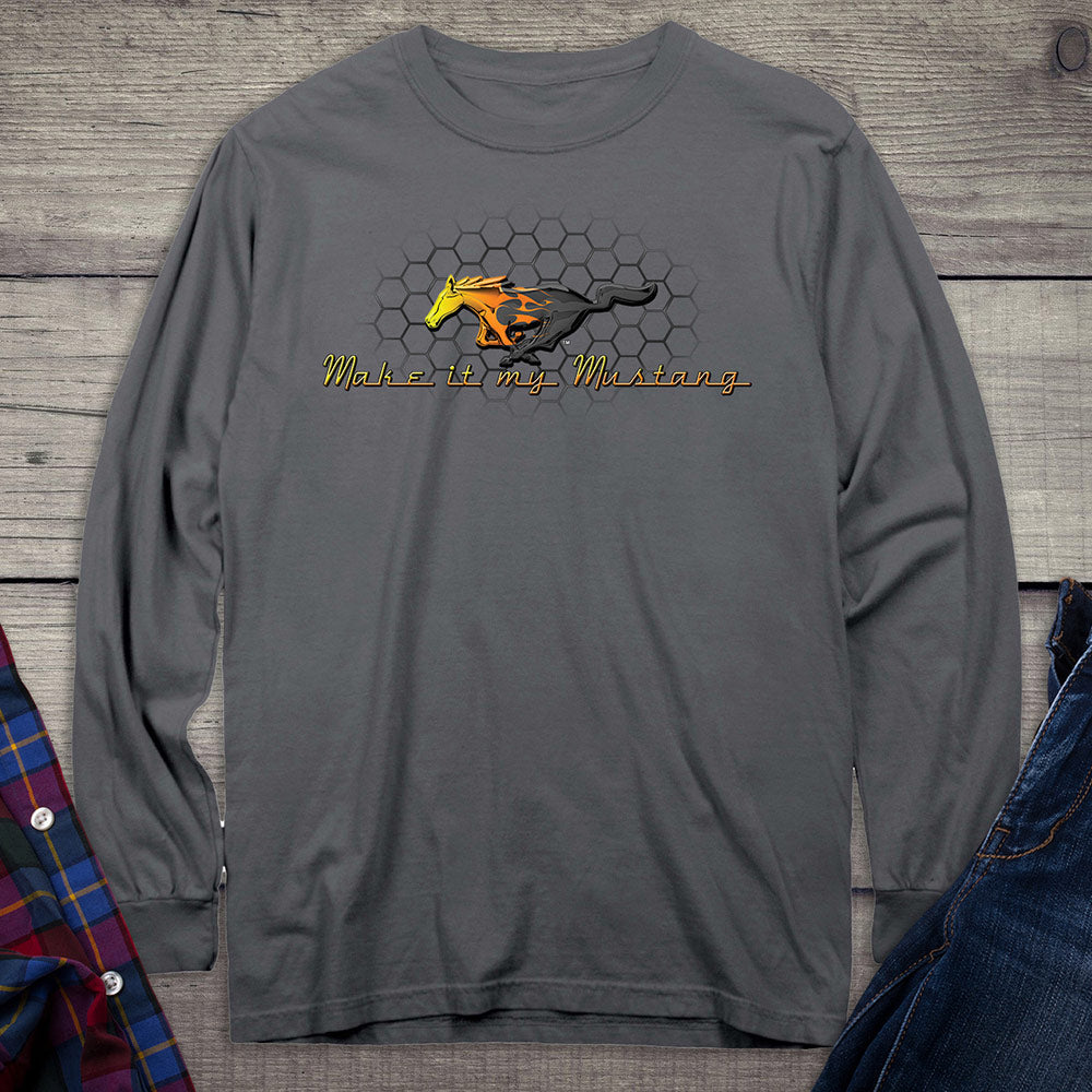 Ford Motor Company, Make It My Mustang Long Sleeve Shirt