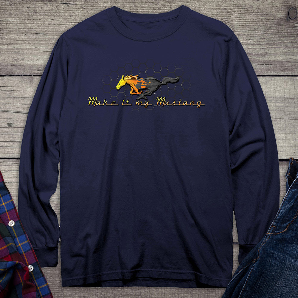 Ford Motor Company, Make It My Mustang Long Sleeve Shirt