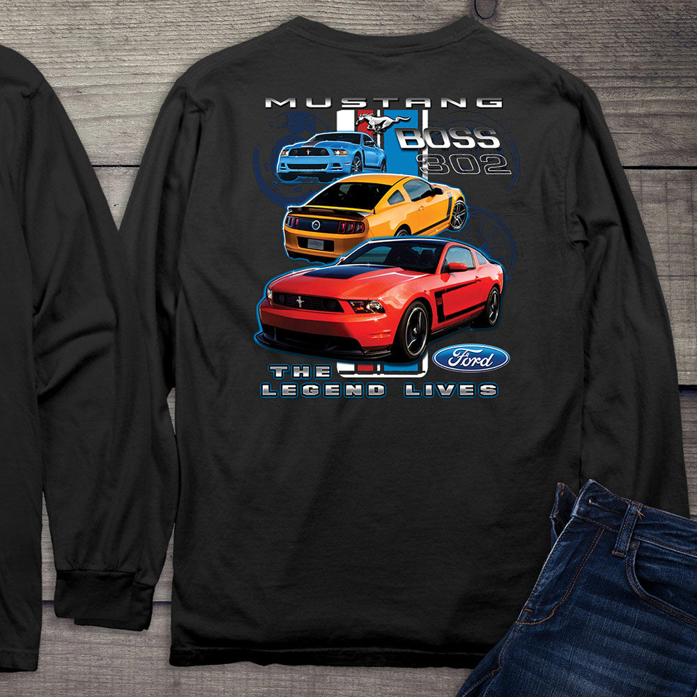 Ford Motor Company, The Legend Lives Long Sleeve Shirt