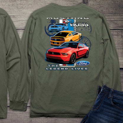 Ford Motor Company, The Legend Lives Long Sleeve Shirt