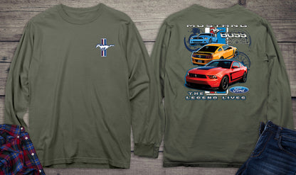 Ford Motor Company, The Legend Lives Long Sleeve Shirt