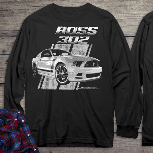 Ford Motor Company, Mustang 50 Years, Boss 302 Long Sleeve Shirt