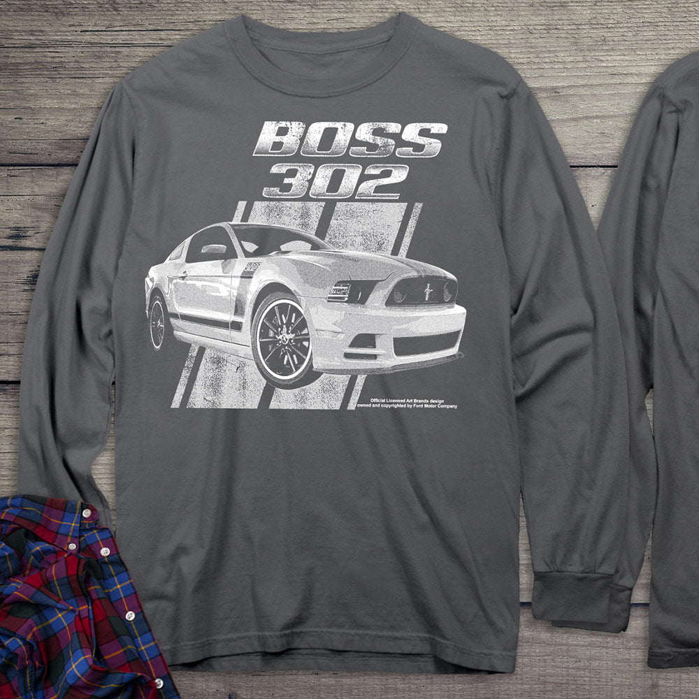 Ford Motor Company, Mustang 50 Years, Boss 302 Long Sleeve Shirt