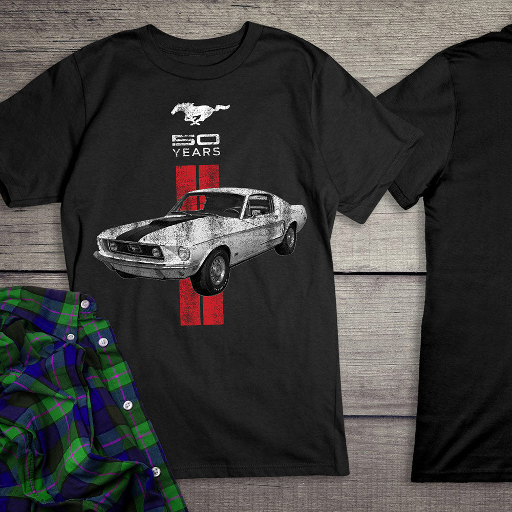 Ford Motor Company, Mustang 50 Years, Red T-Shirt