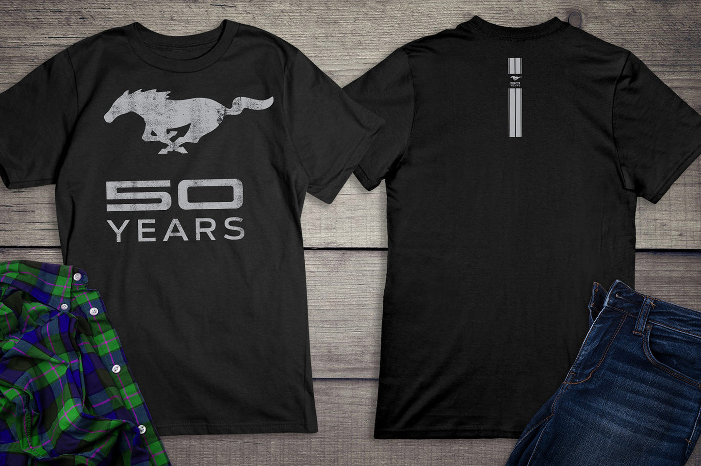 Ford Motor Company, Mustang 50 Years T-Shirt