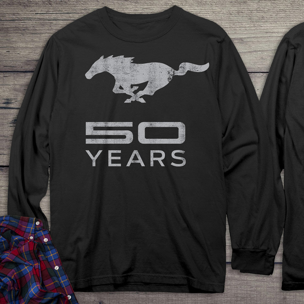 Ford Motor Company, Mustang 50 Years Long Sleeve Shirt