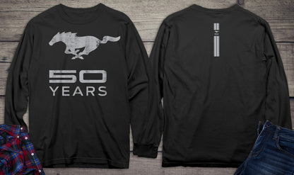 Ford Motor Company, Mustang 50 Years Long Sleeve Shirt