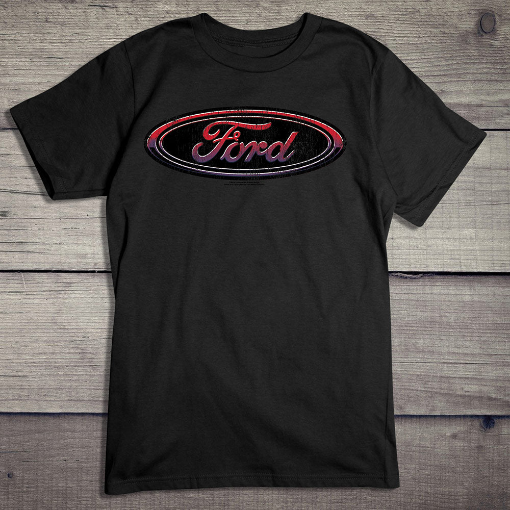 Ford Motor Company, Red, White & Blue Ford Oval T-Shirt