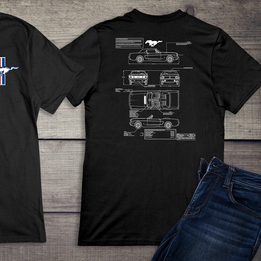 Ford Motor Company, Mustang Blueprint T-Shirt