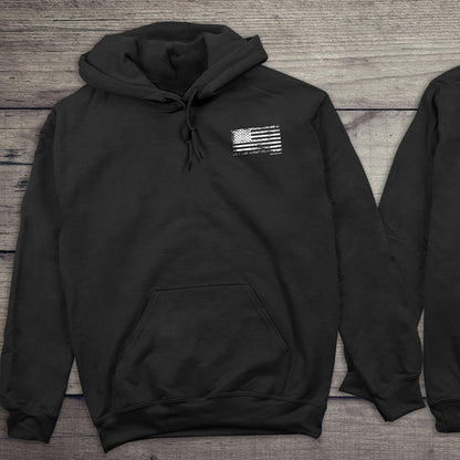 Tractor Flag With Crest Hoodie