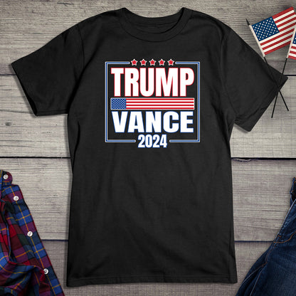 Trump Vance 2024 Flag T-Shirt