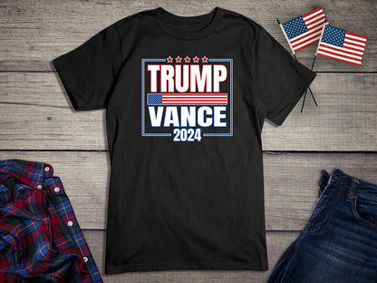 Trump Vance 2024 Flag T-Shirt