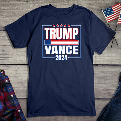 Trump Vance 2024 Flag T-Shirt