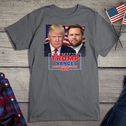 Trump Vance Portrait T-Shirt