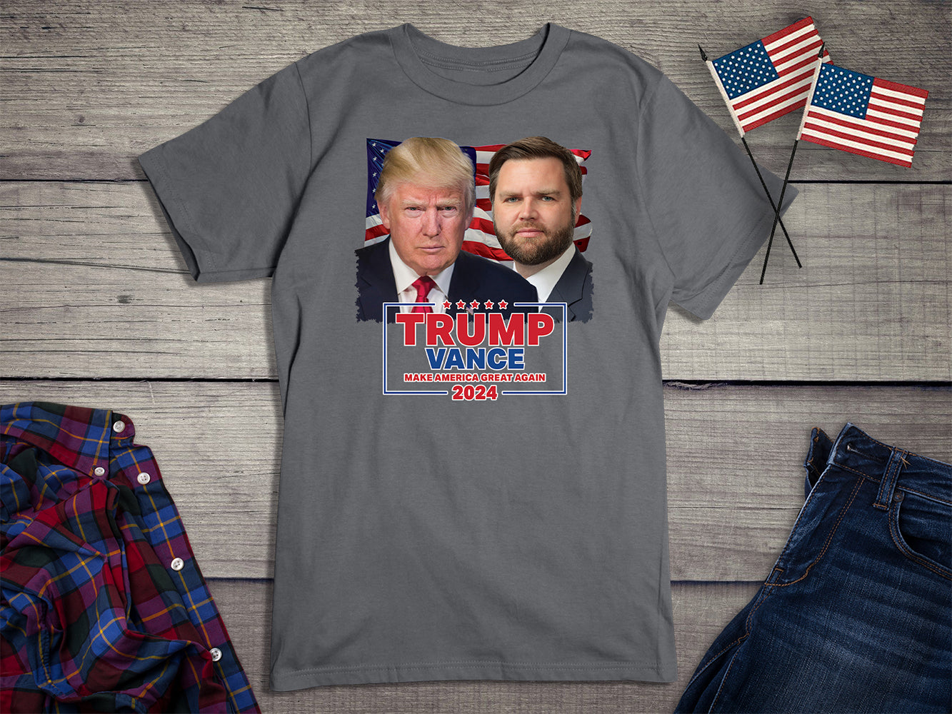 Trump Vance Portrait T-Shirt