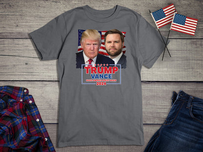 Trump Vance Portrait T-Shirt