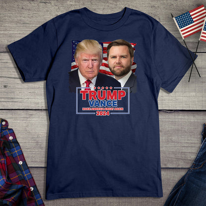 Trump Vance Portrait T-Shirt