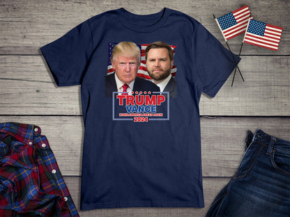 Trump Vance Portrait T-Shirt