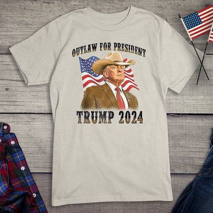 Outlaw For President T-Shirt