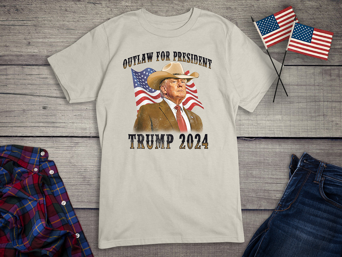 Outlaw For President T-Shirt