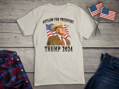 Outlaw For President T-Shirt