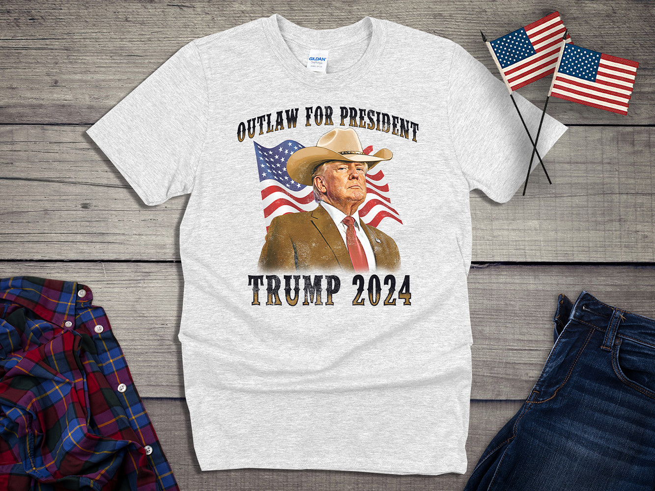 Outlaw For President T-Shirt