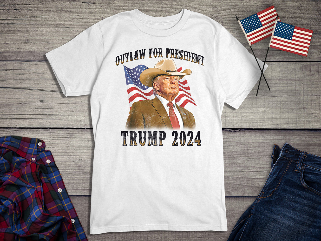 Outlaw For President T-Shirt