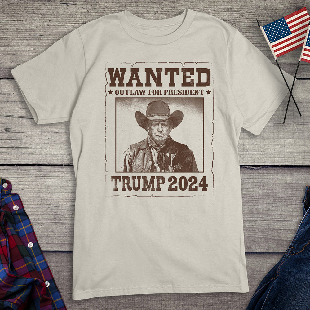 Wanted Outlaw Trump T-Shirt