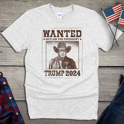 Wanted Outlaw Trump T-Shirt