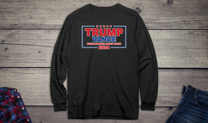 Trump Vance Maga 2024 Long Sleeve Tee