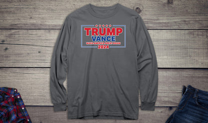 Trump Vance Maga 2024 Long Sleeve Tee