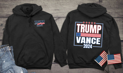 Trump Vance 2024 Flag Hoodie