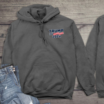 Trump Vance 2024 Flag Hoodie