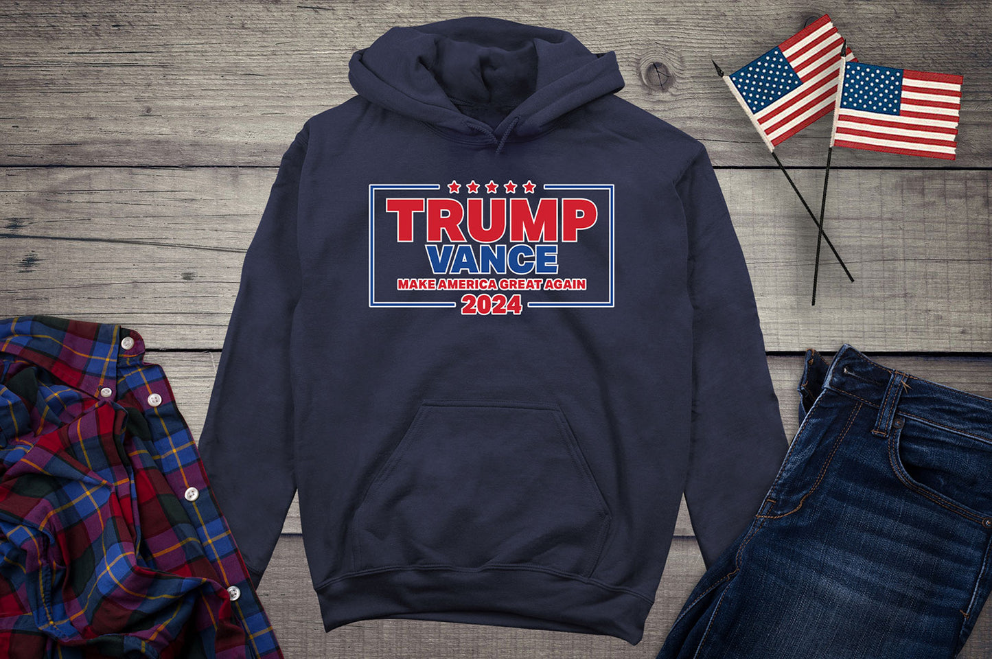 Trump Vance Maga 2024 Hoodie