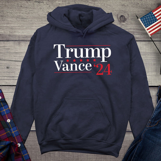 Trump Vance 2024 Stars Hoodie