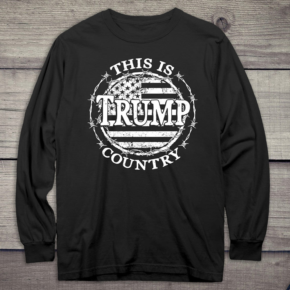 Trump Country Long Sleeve Tee